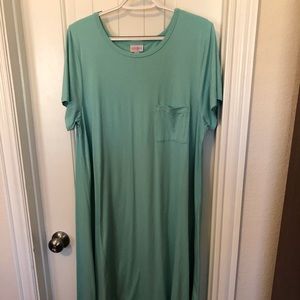 LulaRoe Carly XL mint green